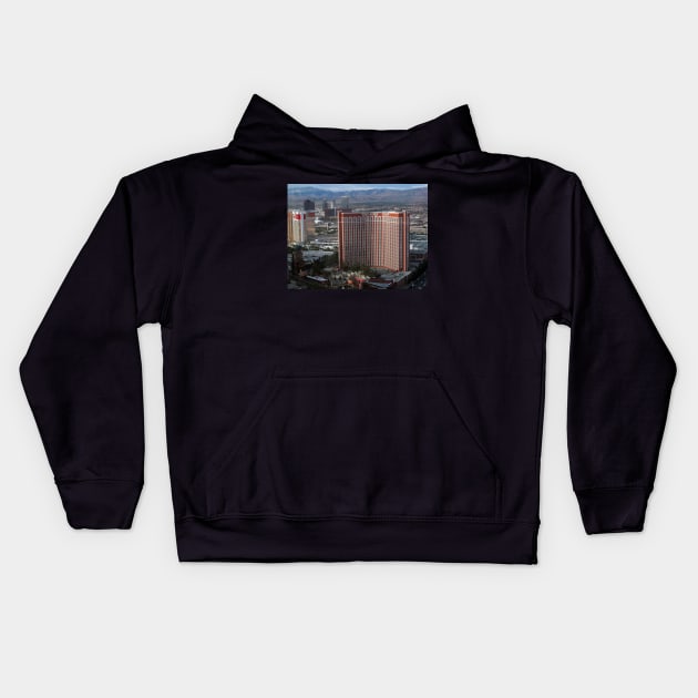 Treasure Island Las Vegas Kids Hoodie by urbanphotos